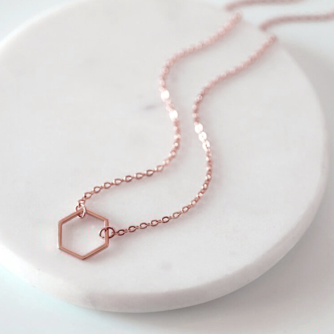 Hexagon Necklace