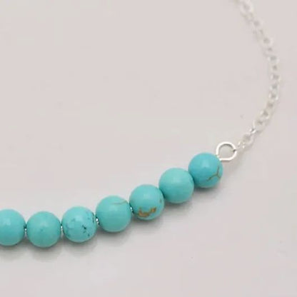 Turquoise Beads Necklace