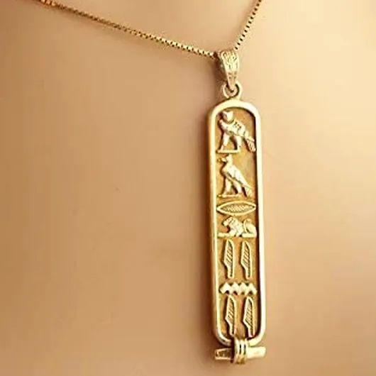 Tut Cartouche Necklace