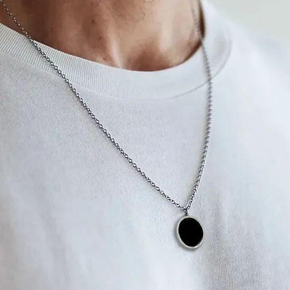 Black Stone Necklce