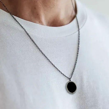 Black Stone Necklce