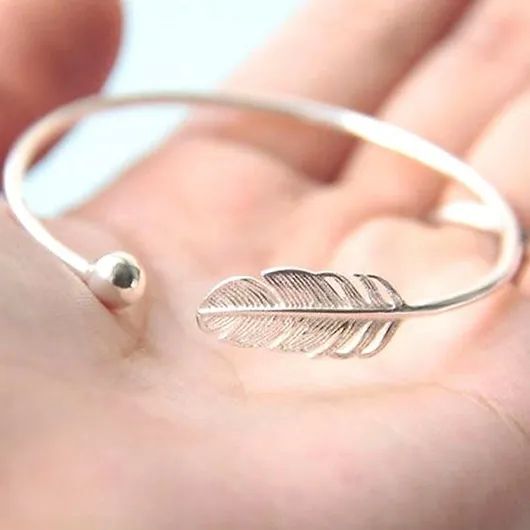 Soft Feather Bracelet