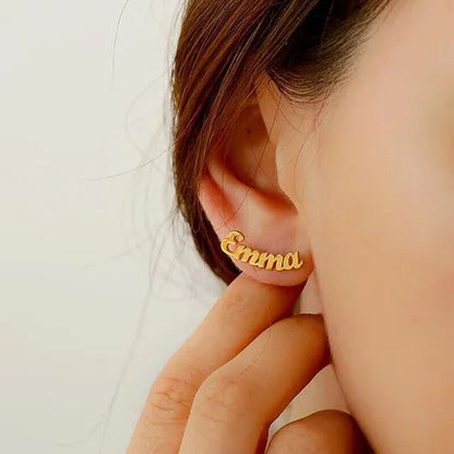 Custom Name Earring