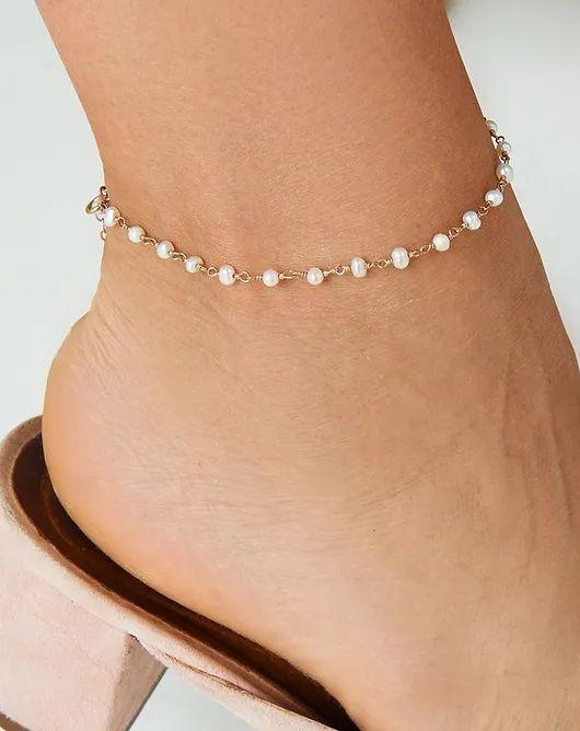 Pearl Chain Anklet