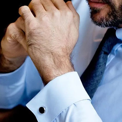 Black Stone Cufflinks